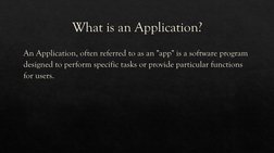 Application Development & Emerging Tech | PDF | Application Software ...