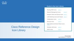 Cisco Icon Library Overview | PDF | Computer Network | Network Switch