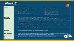 Week 7
Topics
●
Leadership & Followership
●
Leadership types
●
What Makes a Teammate Truly Outstanding?
●
What is a Prototype