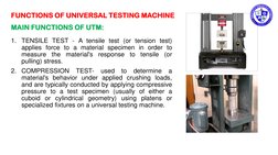 Universal Testing Machine Components | PDF | Materials | Physical Sciences