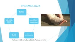 EPIDEMIOLOGIA
MUJERES 
ANCIANAS
2/3 
UNIMALEOLAR
¼ BIMALEOLAR
2% EXPUESTAS
IMC ALTO 
RIESGO
ACTIVIDAD 
DEPORTIVA Y 
USO DE 
T
