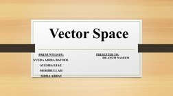 Vector Spaec Understanding Vector Spaces and Subspaces | PDF