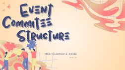 Event Committee Structure and Roles | PDF | Menu | Marketing