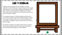 Imagina un hermoso parque lleno de colores brillantes y naturaleza 
exuberante. En el centro del parque, hay un gran estanque