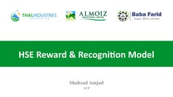 HSE Reward & Recognition Framework | PDF | Safety | Employment