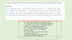 CORMMSS Method for IGCSE Biology Experiments | PDF