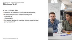 3
PUBLIC
© 2023 SAP SE or an SAP affiliate company. All rights reserved.  ǀ
Approaches to artificial intelligence
Objectives