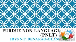 Purdue Non-Language Test Overview | PDF | Educational Assessment ...