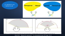 CV MONOCULAR 
Y BINOCULAR
Raul M.H. “Manual de optometría”.1ra ed.panamericana.2013.pag: 41-51
