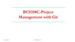 Project Management with Git Overview | PDF | Version Control | Engineering