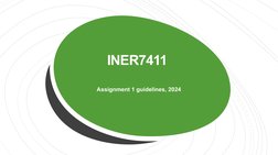 INER7411 Assignment 1 Guidelines | PDF | Theory | Hypothesis