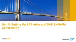 SAP Ariba and S/4HANA Connectivity Setup | PDF | Cloud Computing ...