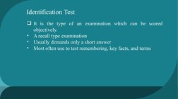 Types of Knowledge Assessment Tests | PDF | Multiple Choice | Question