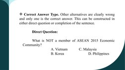 Types of Knowledge Assessment Tests | PDF | Multiple Choice | Question
