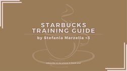 Starbucks Barista Training Guide PDF
