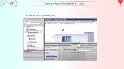 Enable the use of clock memory byteEnable the use of clock memory byte
Configuring Communication S7-1200

