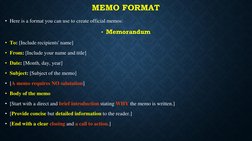 Memo and Agenda Writing Guide | PDF | Memorandum | Communication
