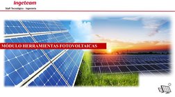 MÓDULO HERRAMIENTAS FOTOVOLTAICAS
