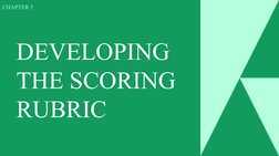 Developing Scoring Rubrics Guide | PDF | Rubric (Academic) | Learning