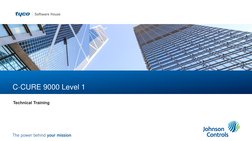 C•CURE 9000 Level 1 Training Guide | PDF | Databases | Server (Computing)
