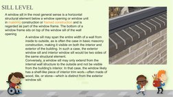 Sill and Lintel Levels in Construction | PDF | Framing (Construction ...