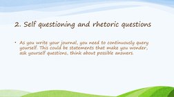 iGCSE Journal Writing Guide | PDF | Thought | Feeling