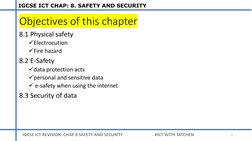 IGCSE ICT: Safety and Security Guide | PDF | Malware | Security