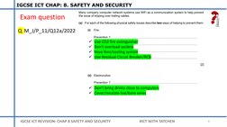 IGCSE ICT: Safety and Security Guide | PDF | Malware | Security