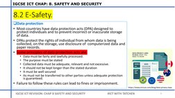 IGCSE ICT: Safety and Security Guide | PDF | Malware | Security