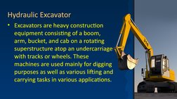 Hydraulic Excavator Operation Guide | PDF | Technology & Engineering