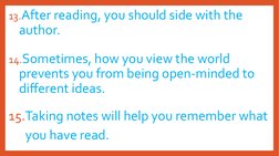 Evaluating Author's Reasoning and Ideas | PDF | Experience | Reason