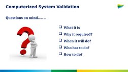 Computer System Validation Overview | PDF | Verification And Validation ...