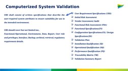 Computer System Validation Overview | PDF | Verification And Validation ...