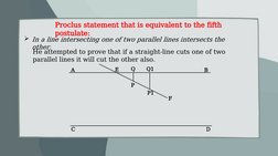 History of the Parallel Postulate | PDF | Elementary Geometry | Geometry