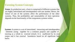 Introduction to Farming Systems Concepts | PDF | Agriculture ...