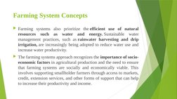 Introduction to Farming Systems Concepts | PDF | Agriculture ...