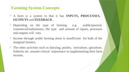 Introduction to Farming Systems Concepts | PDF | Agriculture ...