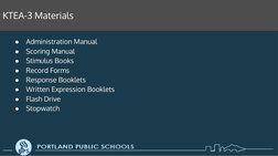 KTEA-3 Administration and Scoring Guide | PDF | Mathematics | Learning ...