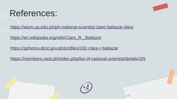 Clare R. Baltazar: Pioneer in Entomology | PDF | Insects | Insects And ...