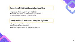 Optimization Techniques in Pharmaceutical Formulation and Processing ...