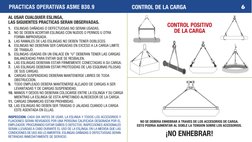 PRACTICAS OPERATIVAS ASME B30.9
6
