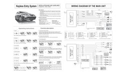 Keyless Entry System Installation Guide | PDF | Remote Control | Transport