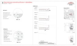 DETALLE 4
ESC 1/5
PERFIL EN ANGULO
PLANCHA DE DRYWALL 1.22 X 2.44
TORNILLO AUTOPERFORANTE 1/2"
GANCHO DE ACERO A 45°
PERFIL S