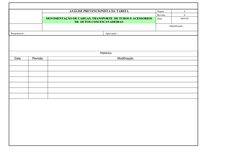 ANÁLISE PREVENCIONISTA DA TAREFA 
Página 
1/ 
 
 
Revisão 
0 
 
MOVIMENTAÇÃO DE CARGAS, TRANSPORTE  DE TUBOS E ACESSORIOS