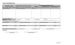 DPWH Individual Development Plan Form | PDF | Competence (Human ...