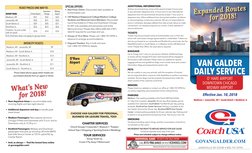 Van Galder Bus Schedule Overview | PDF | O'hare International Airport ...