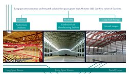 Long Span Structures Overview | PDF | Truss | Framing (Construction)
