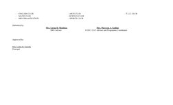 -
ENGLISH CLUB                                                                   – ARTS CLUB