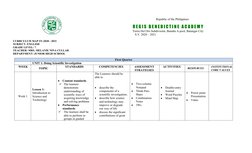 Republic of the Philippines
R E G I S   B E N E D I C T I N E   A C A D E M Y
Tierra Del Oro Subdivisión, Banaba A-pool, Bata