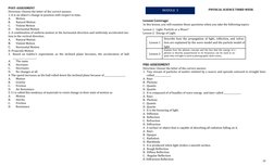 10
POST-ASSESSMENT
Direction: Choose the letter of the correct answer.
1. It is an object’s change in position with res
